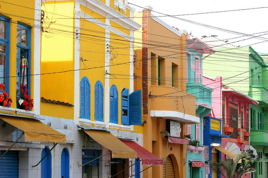 Bairro do Bixiga em São Paulo